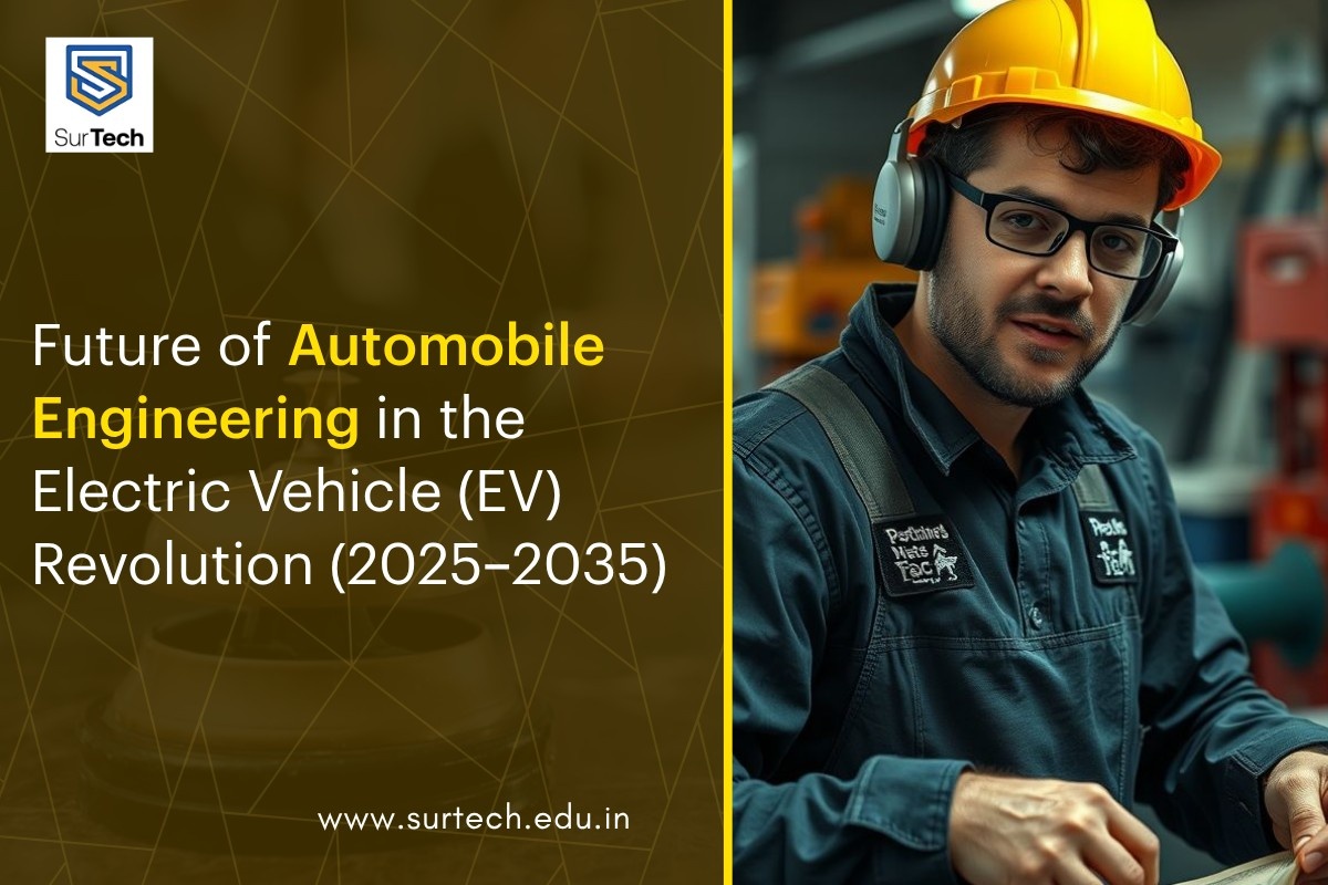 Future of Automobile Engineering in the Electric Vehicle (EV) Revolution (2025–2035)