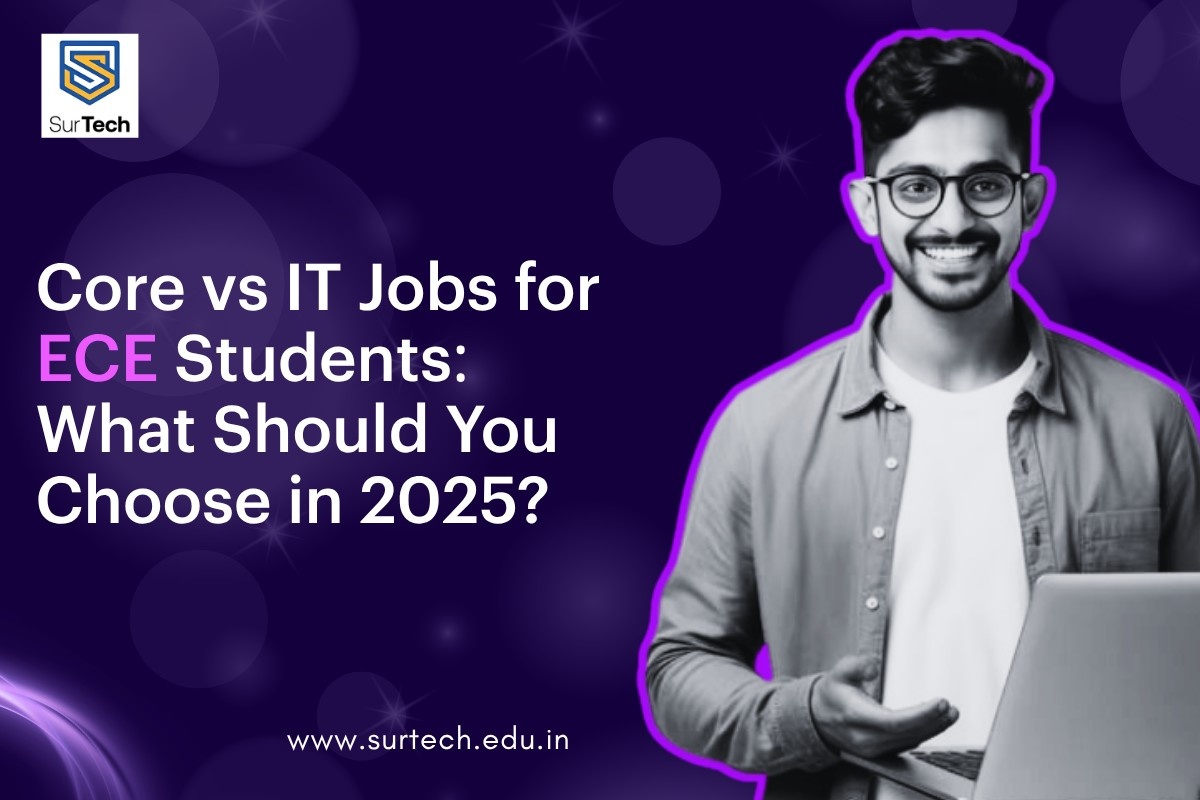 Core vs IT Jobs for ECE Students — What Should You Choose in 2025?