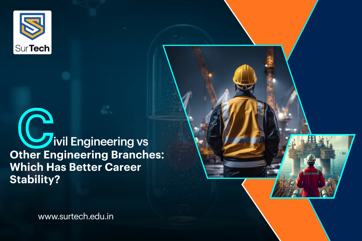 Civil Engineering vs Other Engineering Branches: Which Has Better Career Stability?