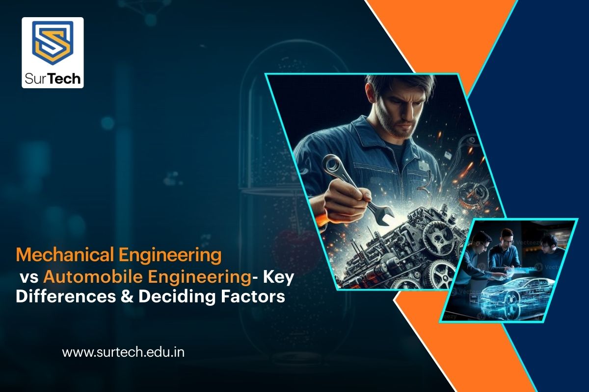 Mechanical Engineering vs Automobile Engineering: Key Differences & Deciding Factors