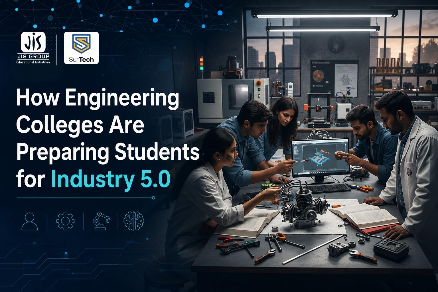 How Engineering Colleges Are Preparing Students for Industry 5.0